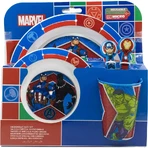 Service de table 5 pièces Stor avec décoration avengers