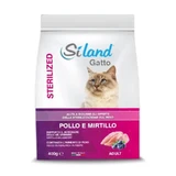 Aurora biopharma Siland sterilisiertes Huhn und Heidelbeere - Alleinfuttermittel für erwachsene sterilisierte Katzen 400 gr.