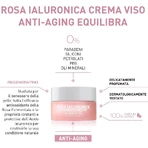 Equilibra rosa ialuronica - crema viso anti-aging 50 ml