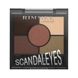 Rimmel scandaleyes 5 pan - paleta cieni do powiek nr. 02 brixton brown