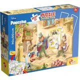 Lisciani Maxi puzzle double face 35 pièces pinocchio 48182