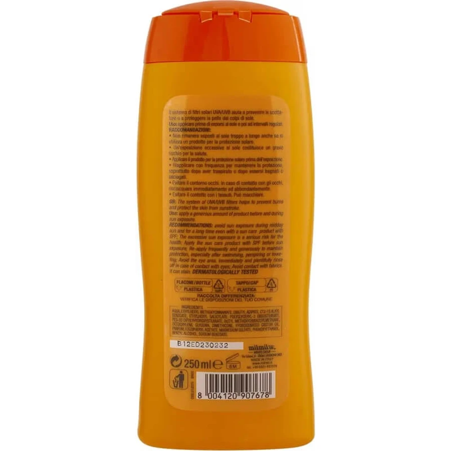 Delice Sunscreen medium protection light skin spf 20 250 ml
