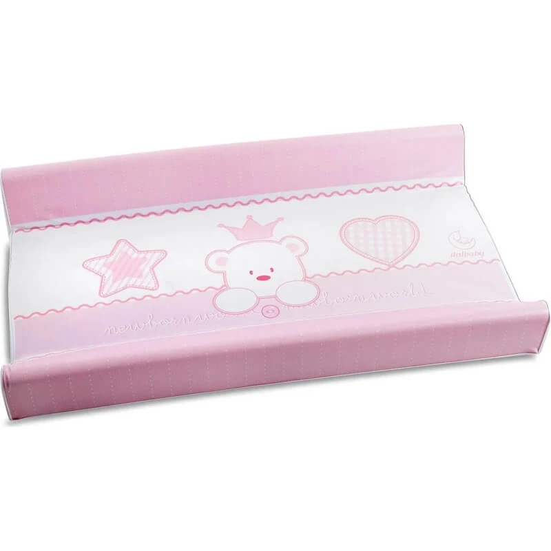 Italbaby Baby re - pvc doppelseitiger Wickeltisch - rosa