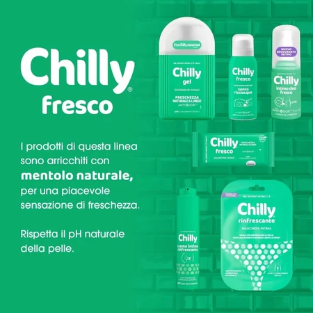 Chilly cremă intimă răcoritoare ph5 cu vitamina e și mentol natural 50 ml