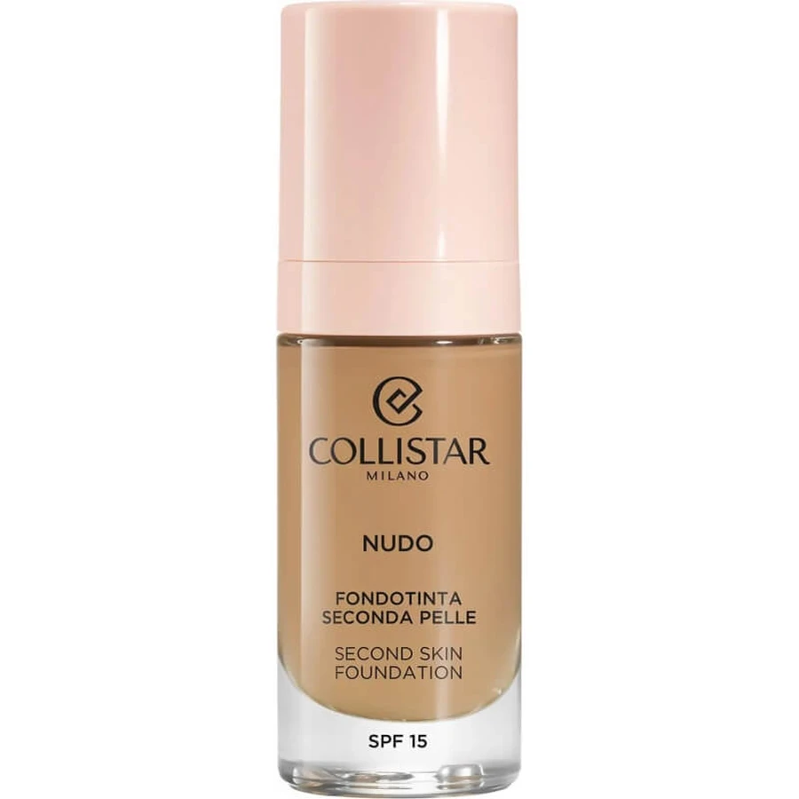 Collistar nude spf 15 - second skin foundation - nr. 3g natuurlijk goud