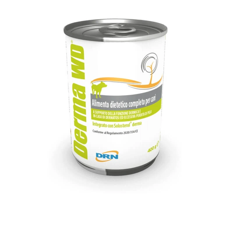 Drn Derma wd diet salmon - Alleinfuttermittel für Hunde mit Dermatose und Haarausfall 400 gr