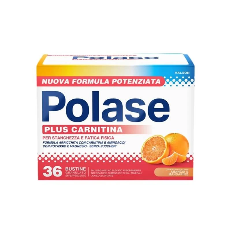 Polase plus Carnitin 36 Beutel - Nahrungsergänzung bei Müdigkeit und körperlicher Erschöpfung