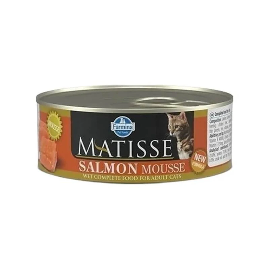 Farmina Matisse cat mousse somon - hrană completă pentru pisici adulte 85 g