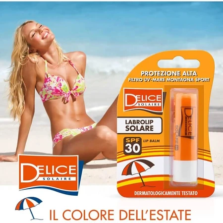 Delice Labrolip solare spf30 - stick labbra protettivo 5 ml