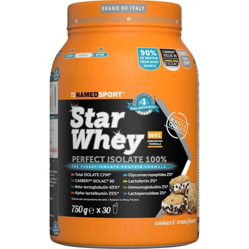 Star whey 750 gr cookies & Sahnegeschmack - Proteinpulver