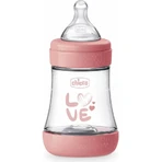 Chicco perfect 5 rosa - biberón flujo lento 150 ml