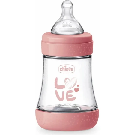 Chicco perfect 5 rosa - biberón flujo lento 150 ml