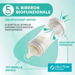 Chicco perfect 5 rosa - biberón flujo lento 150 ml