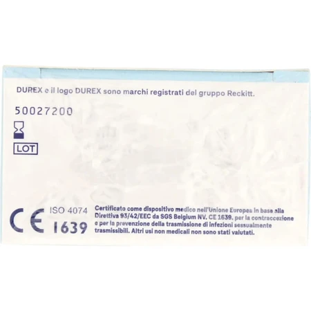 Durex settebello classic - 10 preservativos tight fit