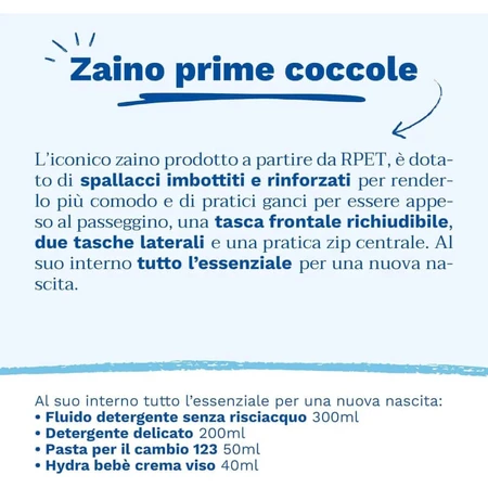 Mustela rucsac primele îmbrățișări - cutie cadou