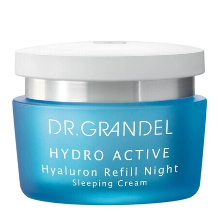 Hyaluron Refill Night Hydro Active Anti-Falten-Nachtcreme, 50 ml, Dr. Grandel