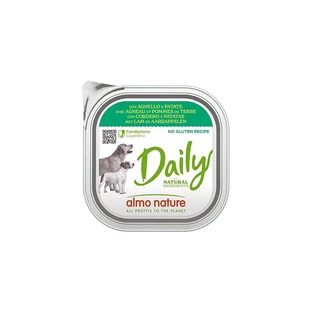 Almo nature Daily menu Lamm und Kartoffeln - Alleinfuttermittel für ausgewachsene Hunde 300 gr