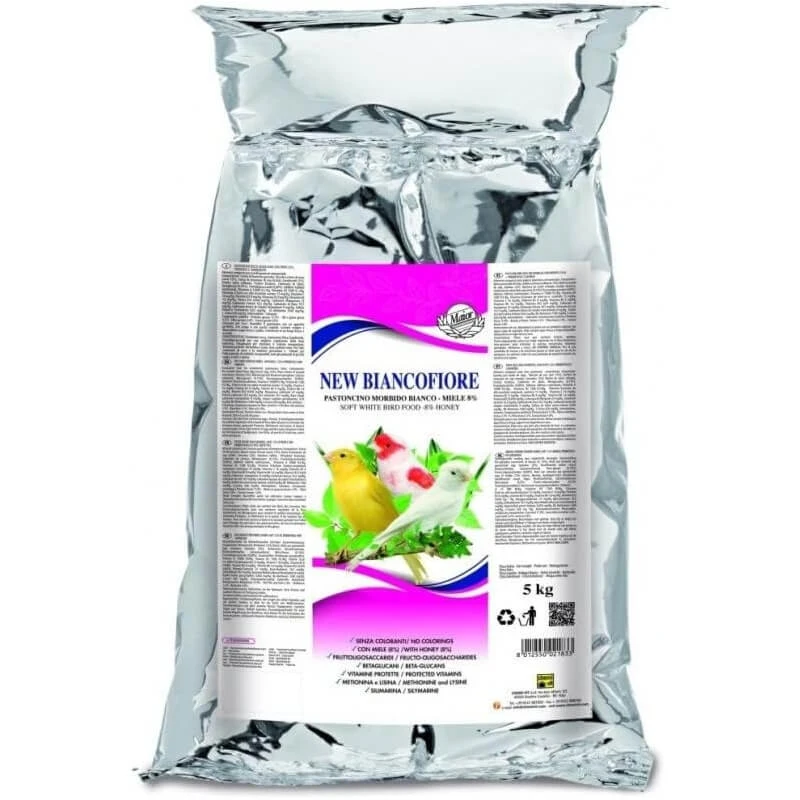 Cliffi Maior biancofiore - weicher Brei für körnerfressende Ziervögel 5 kg