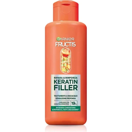 Fructis Naprawia i wzmacnia wypełniacz keratynowy - kuracja do włosów zniszczonych 200 ml: ceny i cechy