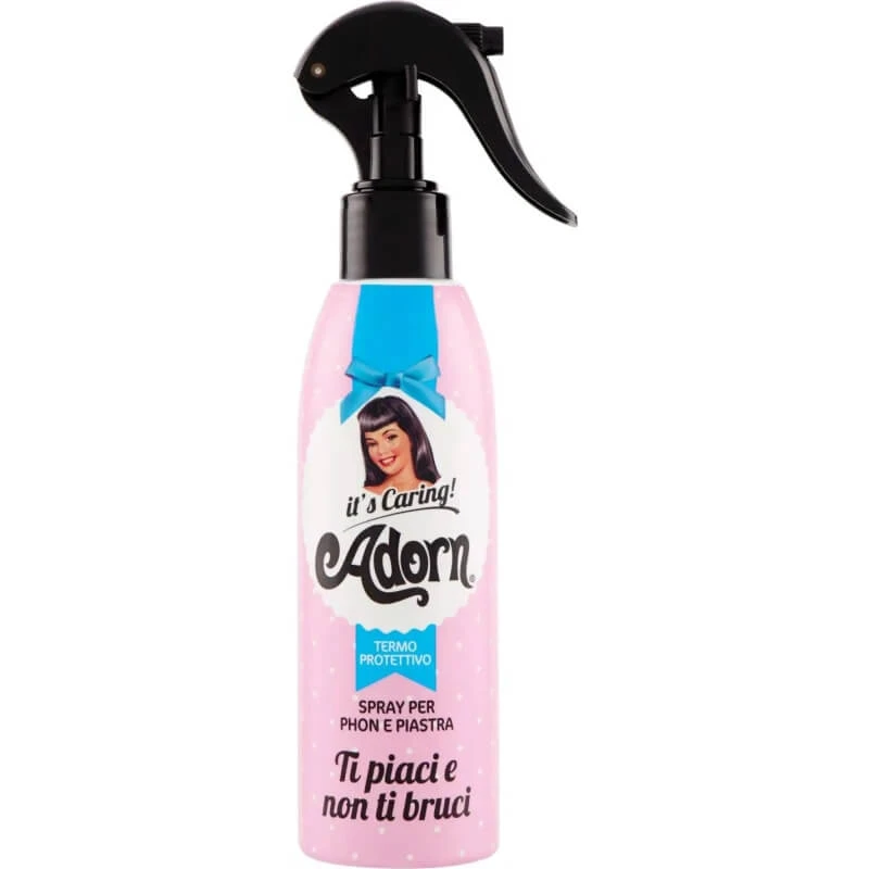 Adorn Supreme hair - Hitzeschutzspray für Haartrockner und Glätteisen 200 ml (gefärbte Flasche)