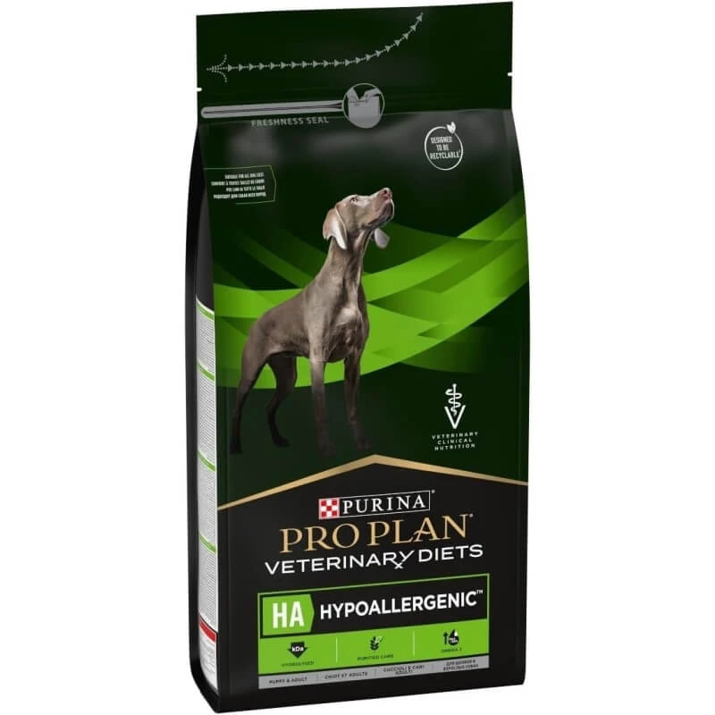 Purina proplan diet hypoallergen - Alleinfuttermittel für Welpen und erwachsene Hunde mit Nahrungsmittelunverträglichkeiten 1,3 kg