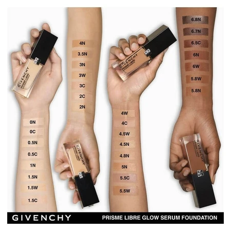 Givenchy Prisme libre glow serum foundation - fondotinta siero n. 4w