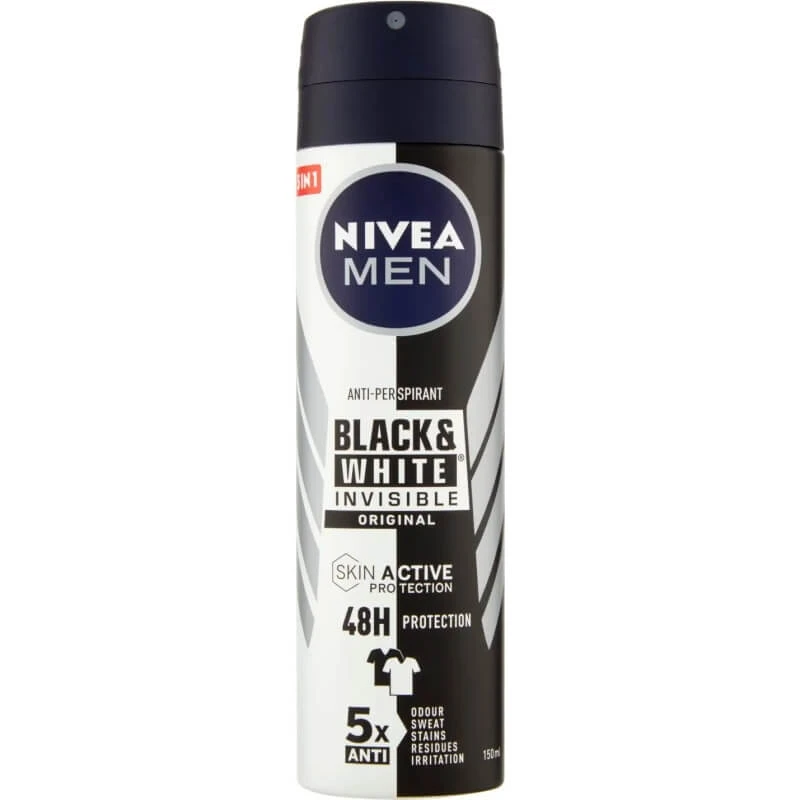Nivea men invisible for black & white original - Deodorant Spray 150 ml