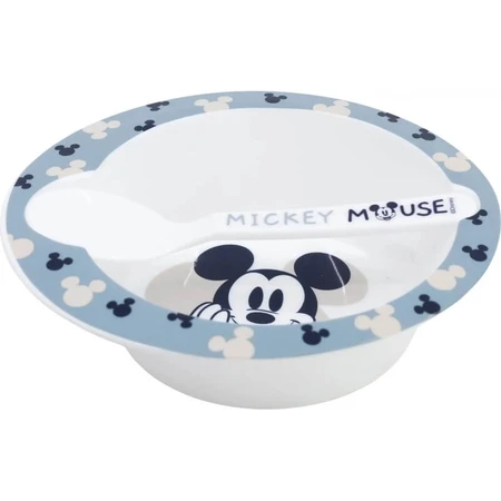 Stor Mickey mouse - set d'assiettes et de cuillères 10m+.