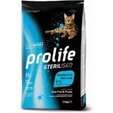 Prolife Gatto sterilised sogliola patate - alimento completo per gatti adulti sensibili e sterilizzati 1,5 kg