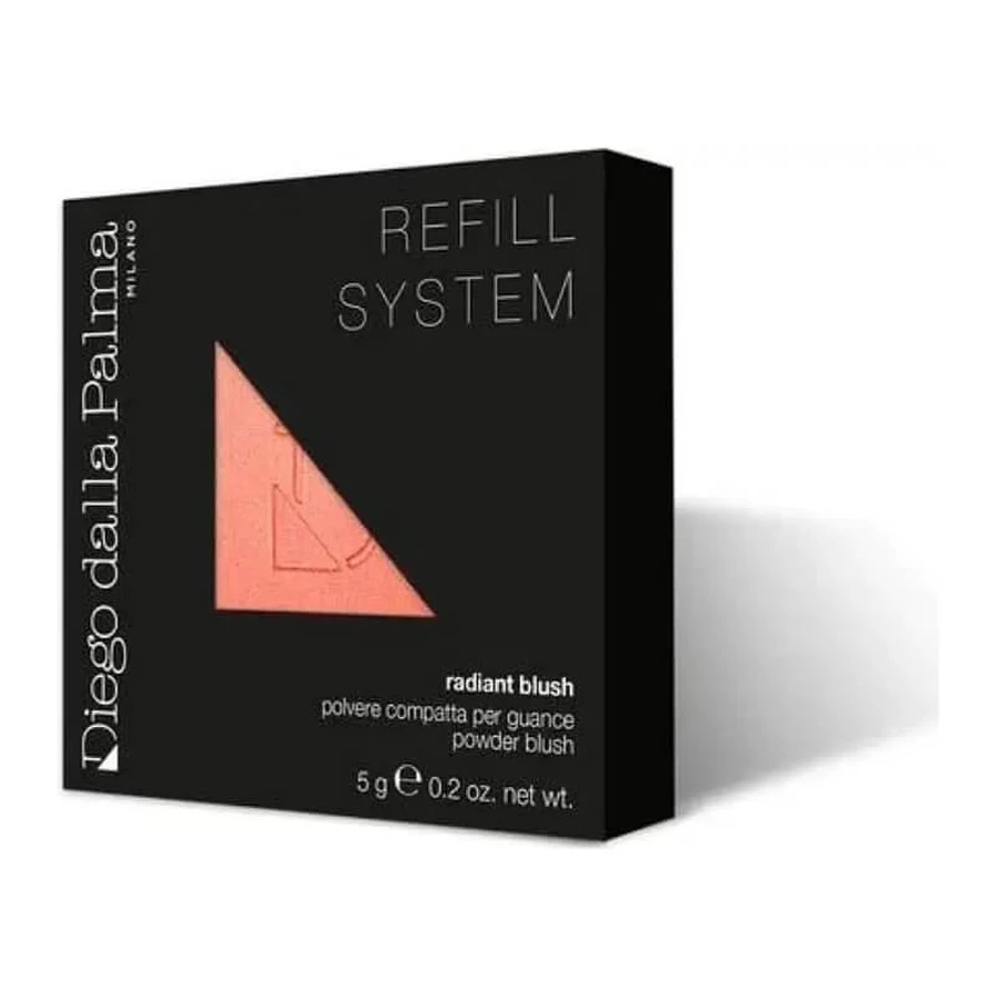 Diego dalla palma radiant blush - Kompaktes Wangenpuder - 02 coral pearl refill
