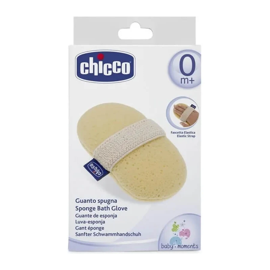 Mănușă burete pentru copii Chicco - 0m+
