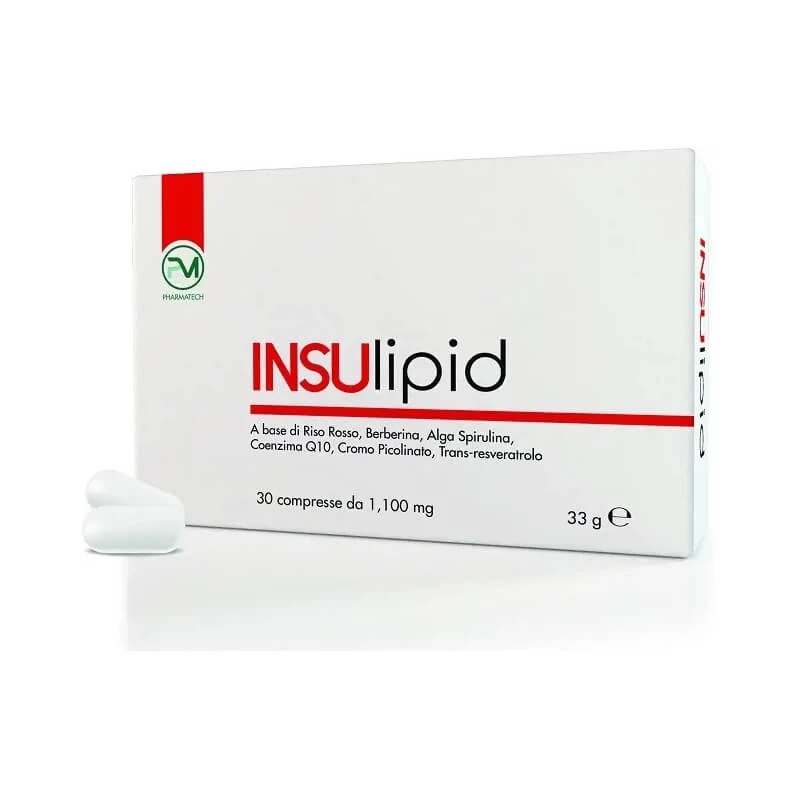 Insulipid 30 Tabletten - Ergänzungsmittel zur Blutzucker- und Cholesterinkontrolle