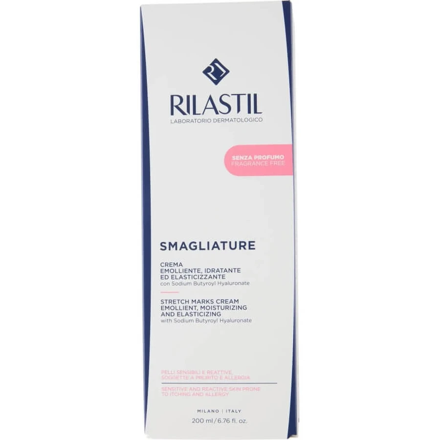 Rilastil rozstępy - krem uelastyczniający do skóry wrażliwej 200 ml promo: ceny i cechy