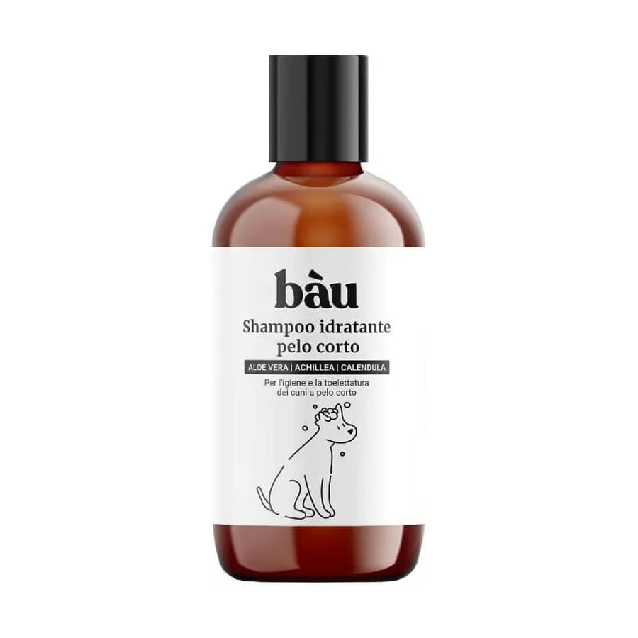 Bau cosmetics șampon hidratant pentru păr scurt 250 ml