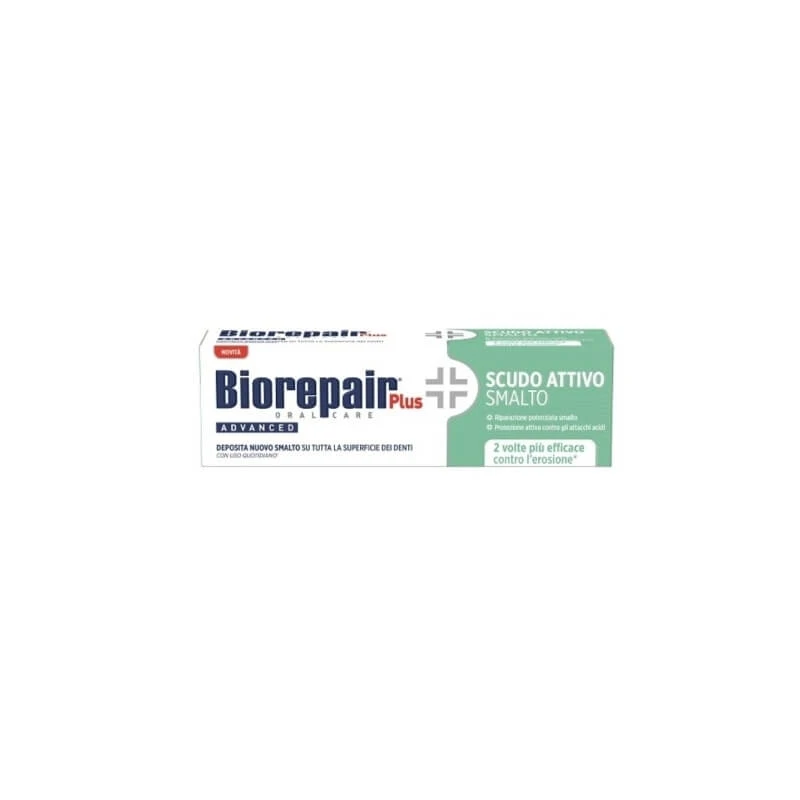 Biorepair plus advanced active enamel shield - repair Zahnpasta 75 ml