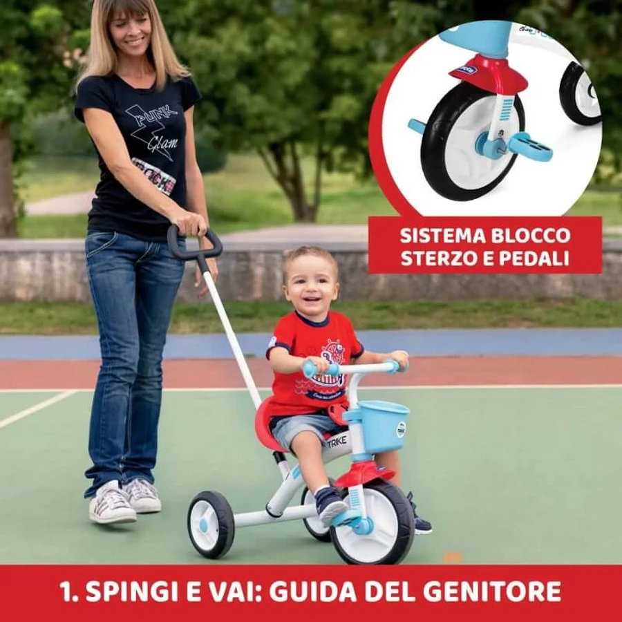 Chicco triciclu pentru copii u-go trike 18m+