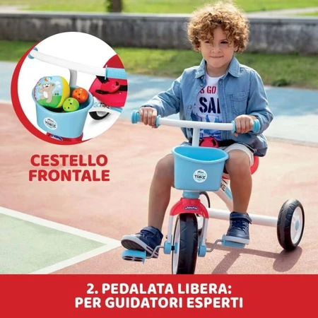 Chicco triciclu pentru copii u-go trike 18m+