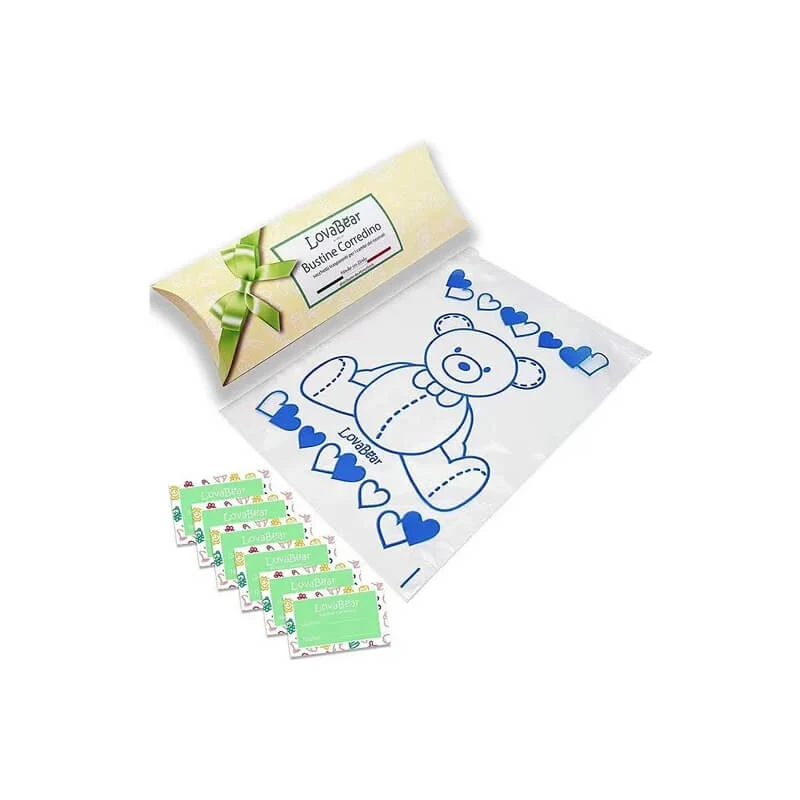 Lovabear Lovabear - 6 Tütchen Wickelbär blau (verbeulte Verpackung)