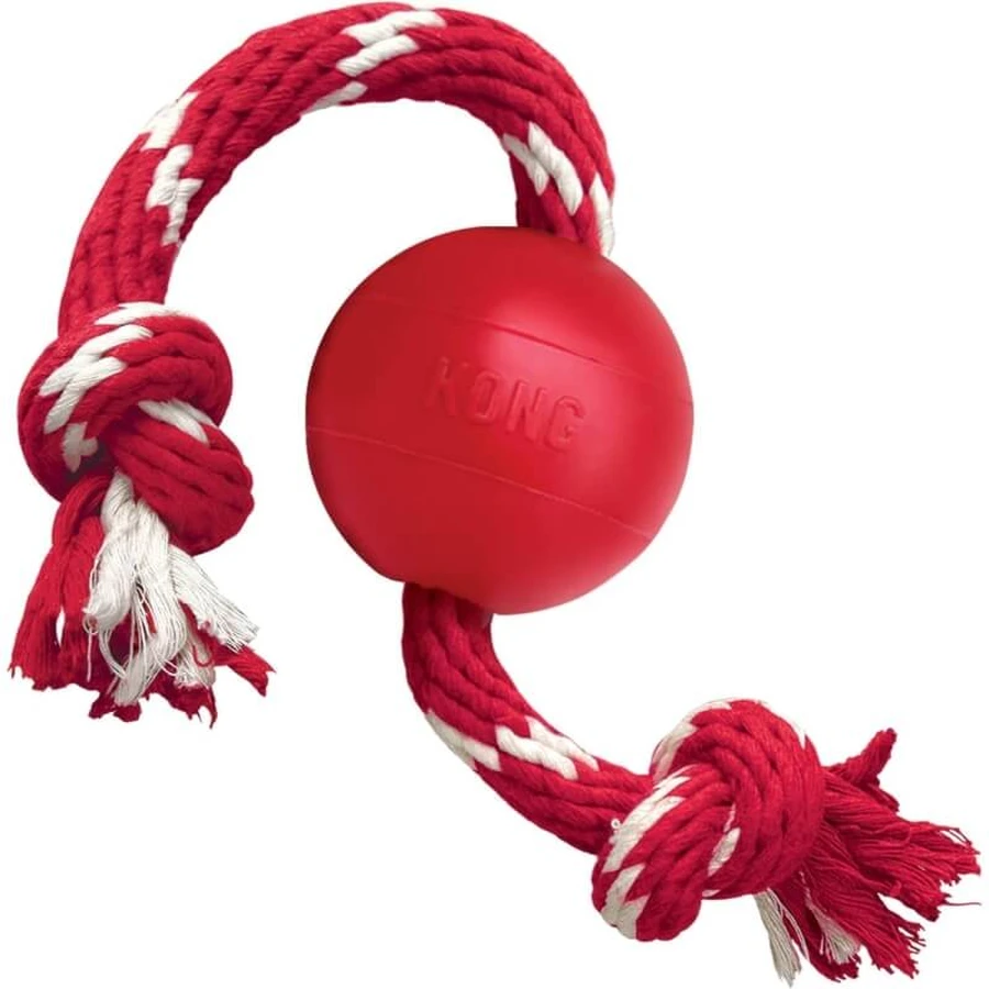 Kong Kong pelota - juguete para perro con cuerda colores surtidos talla s