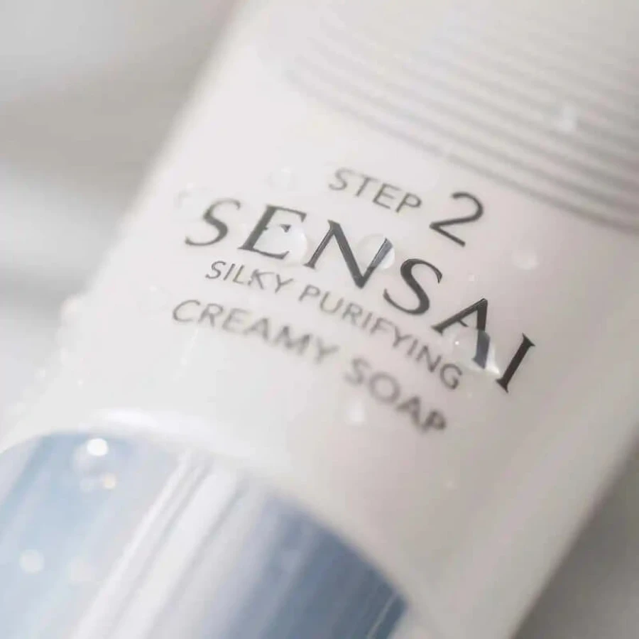 Kanebo Sensai zijdezachte zuiverende crèmige zeep - stap 2 125ml