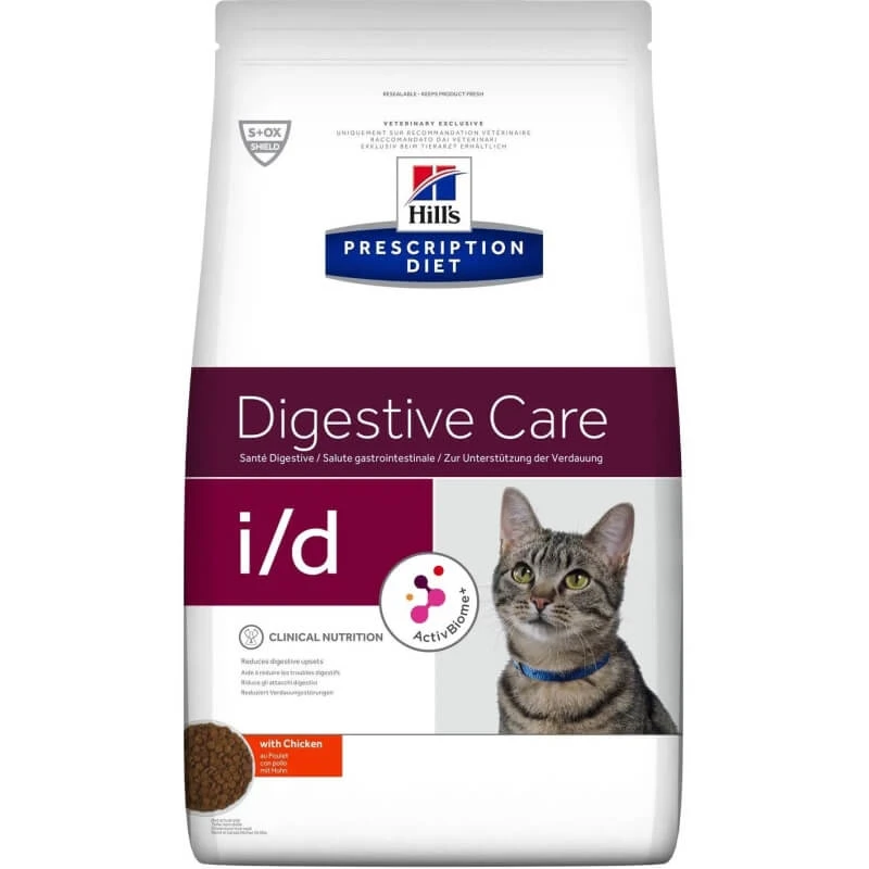Hill's Prescription diet i/d digestive care - Trockenfutter für Katzen 400 g