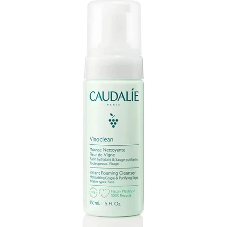 Caudalie Vinoclean - spumă de curățare cu flori de viță de vie 150 ml
