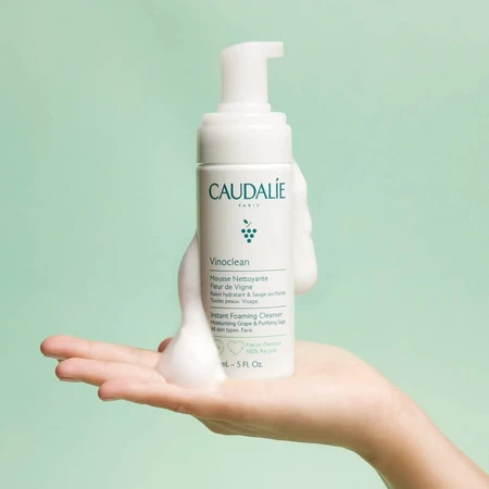 Caudalie Vinoclean - spumă de curățare cu flori de viță de vie 150 ml