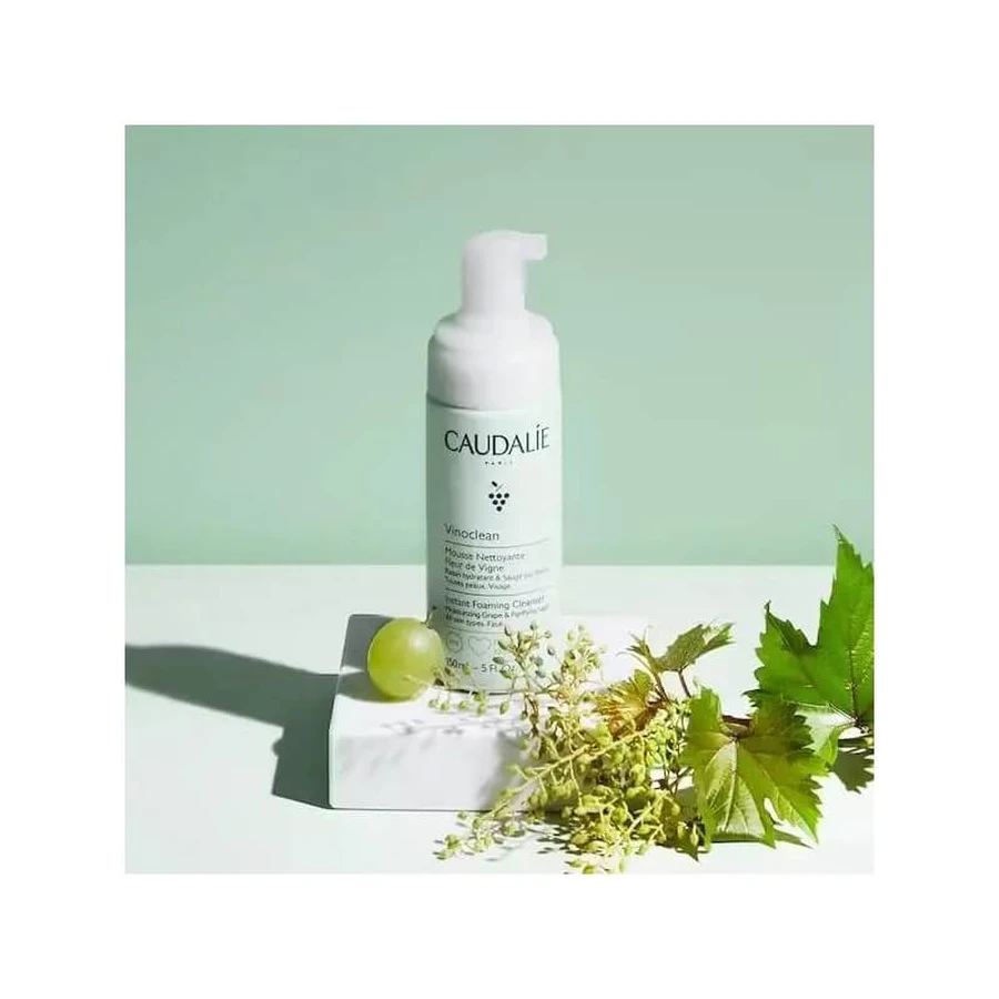 Caudalie Vinoclean - spumă de curățare cu flori de viță de vie 150 ml