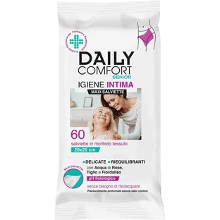 Diva international Daily comfort senior - 60 intimate wipes