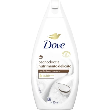 Dove Gentle Nourishment - douchebad 450 ml