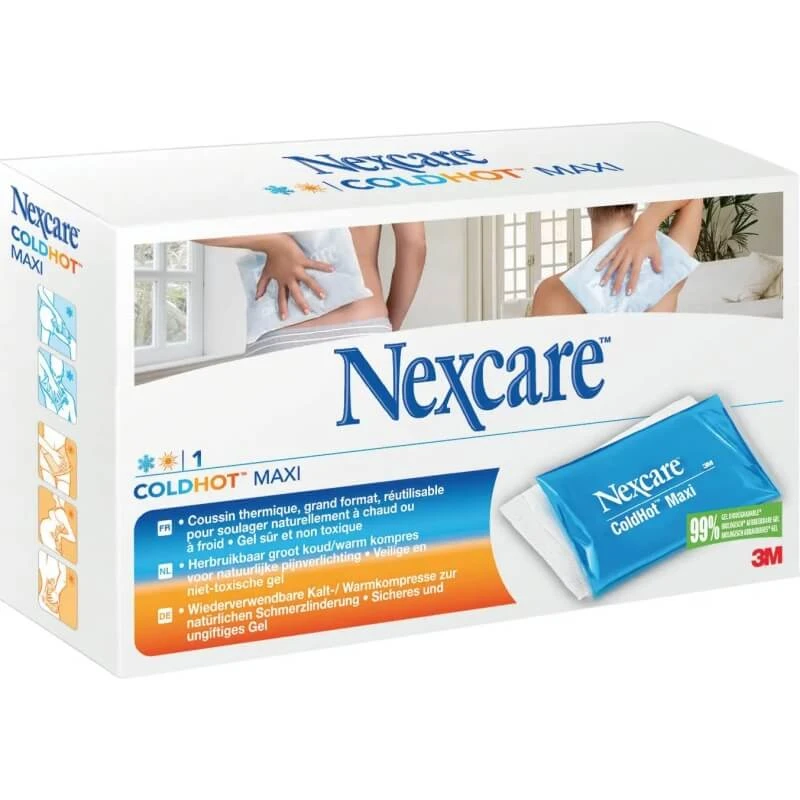 Nexcare Kälte-Therapie-Packung Maxi - Thermotherapie-Kissen 19,5 x 30 cm