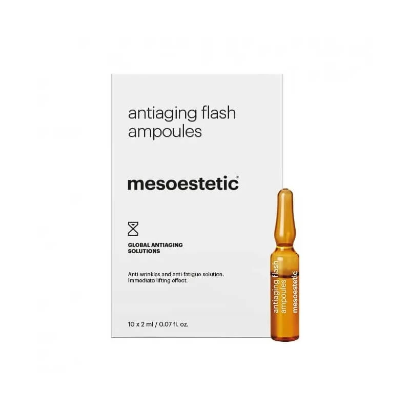 Mesoestetic Antiaging Flash-Ampullen - intensive Anti-Aging-Behandlung 10x2 ml