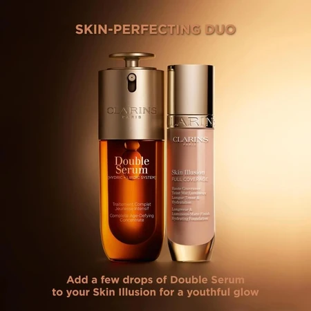 Fond de ten Clarins skin illusion full coverage - fond de ten luminos cu efect mat - nr. 112.3n