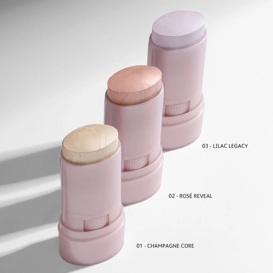 Astra identistick highlighter stick - iluminator cremos nr. 02 rose reveal